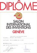 Diploma del Salone di Ginevra